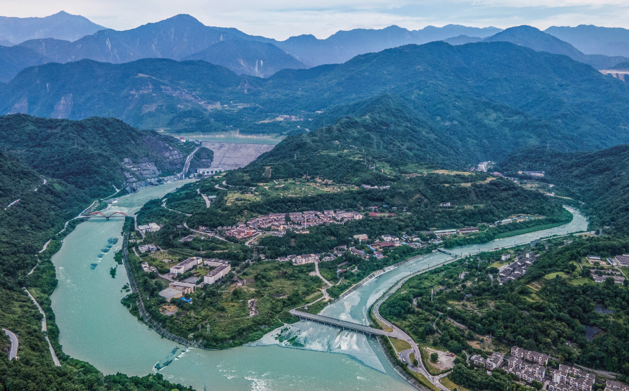 都江堰龙池风景区图片图片