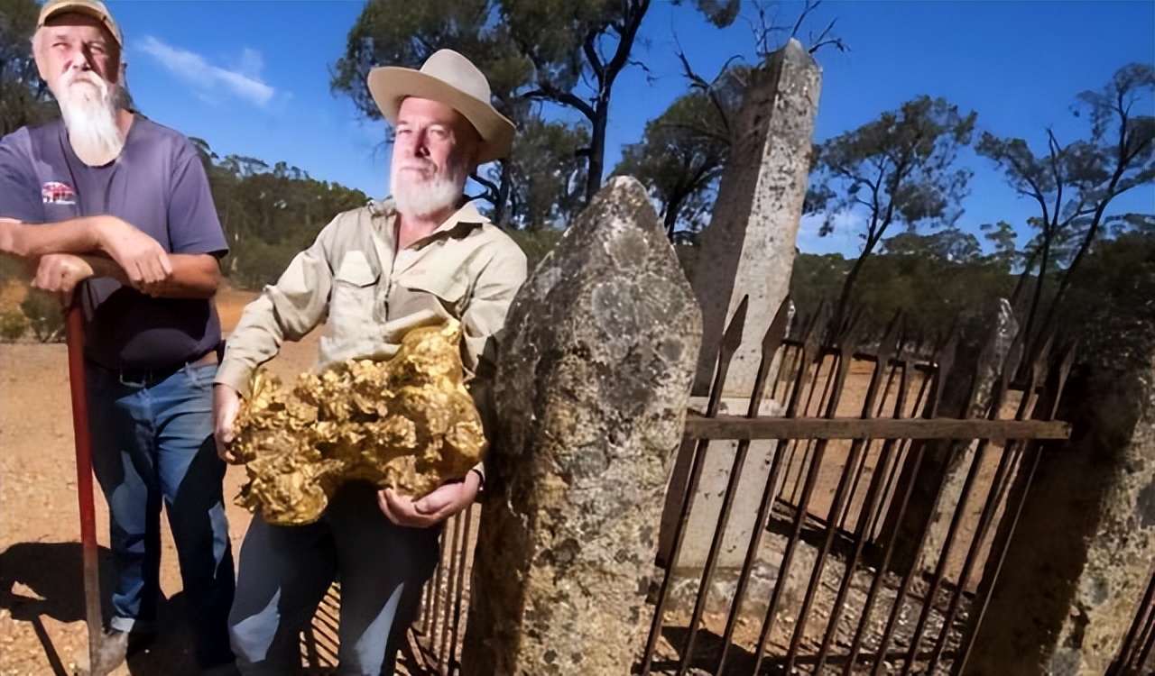 澳洲一男子挖到4.6公斤重狗头金,价值超110万,寻找方法很简单