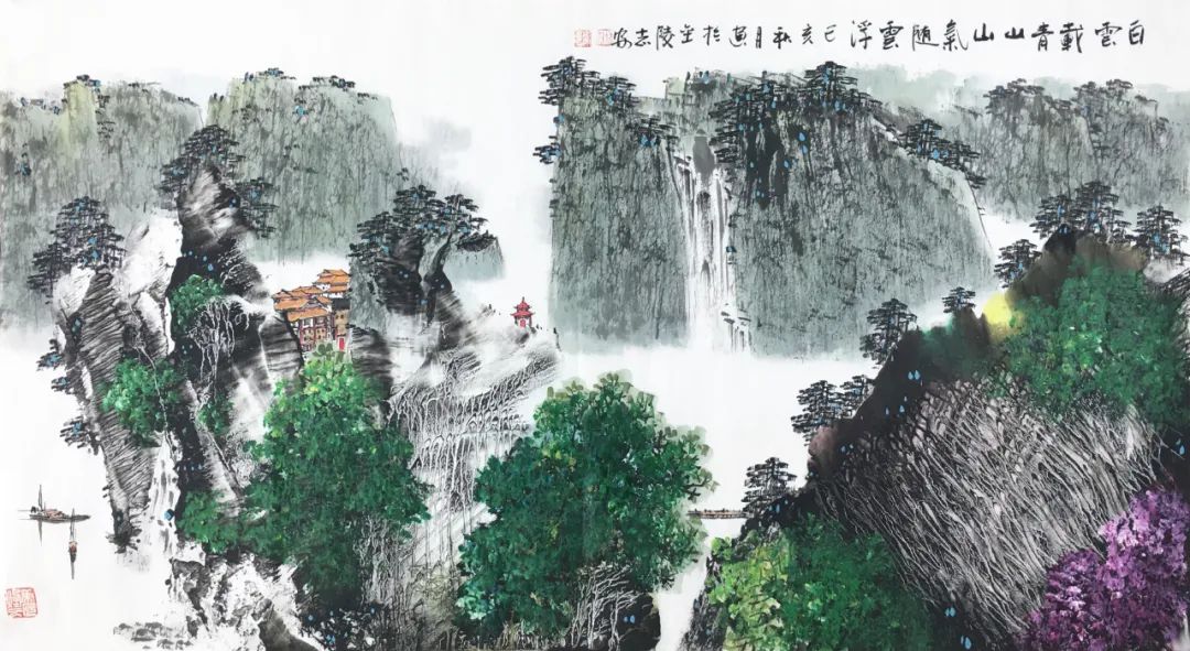 秦淮艺购第001期杨志安绘画作品精选