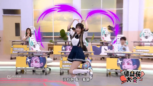 豚豚jk白丝跳舞,霸哥都看馋了