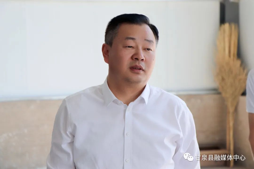 延安甘泉县县长李永军调研农业产业建设 督导检查安保维稳工作