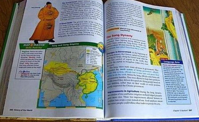 美国的历史课本怎么描述中国?总共才20页,记载着六位中国人