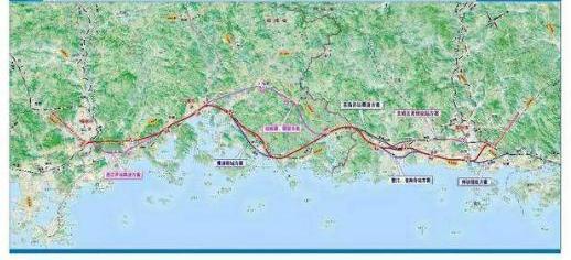 温福高铁的方案出炉,全线313公里,沿线一路的海景美不胜收