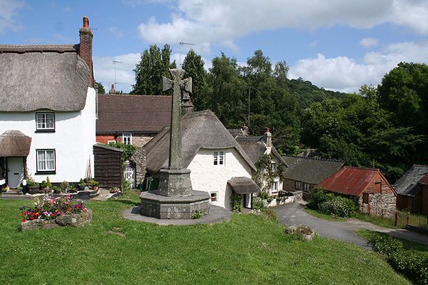 美丽的达特穆尔村被评为英国最美丽的村庄之一