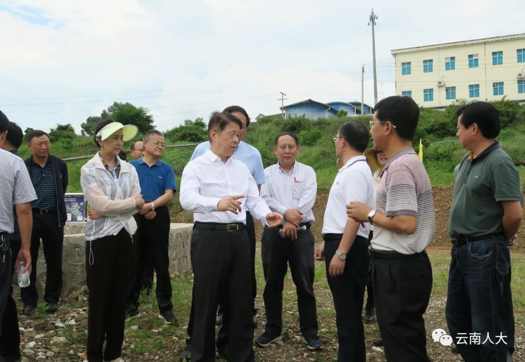 杨保建率队督察程海河(湖)长制工作落实情况