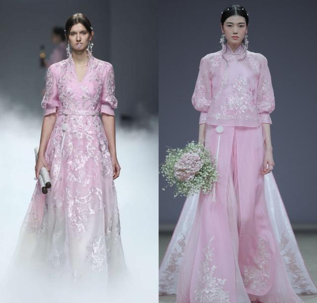 盖娅传说中国风高定礼服美吗?翩若惊鸿,飘然出尘!