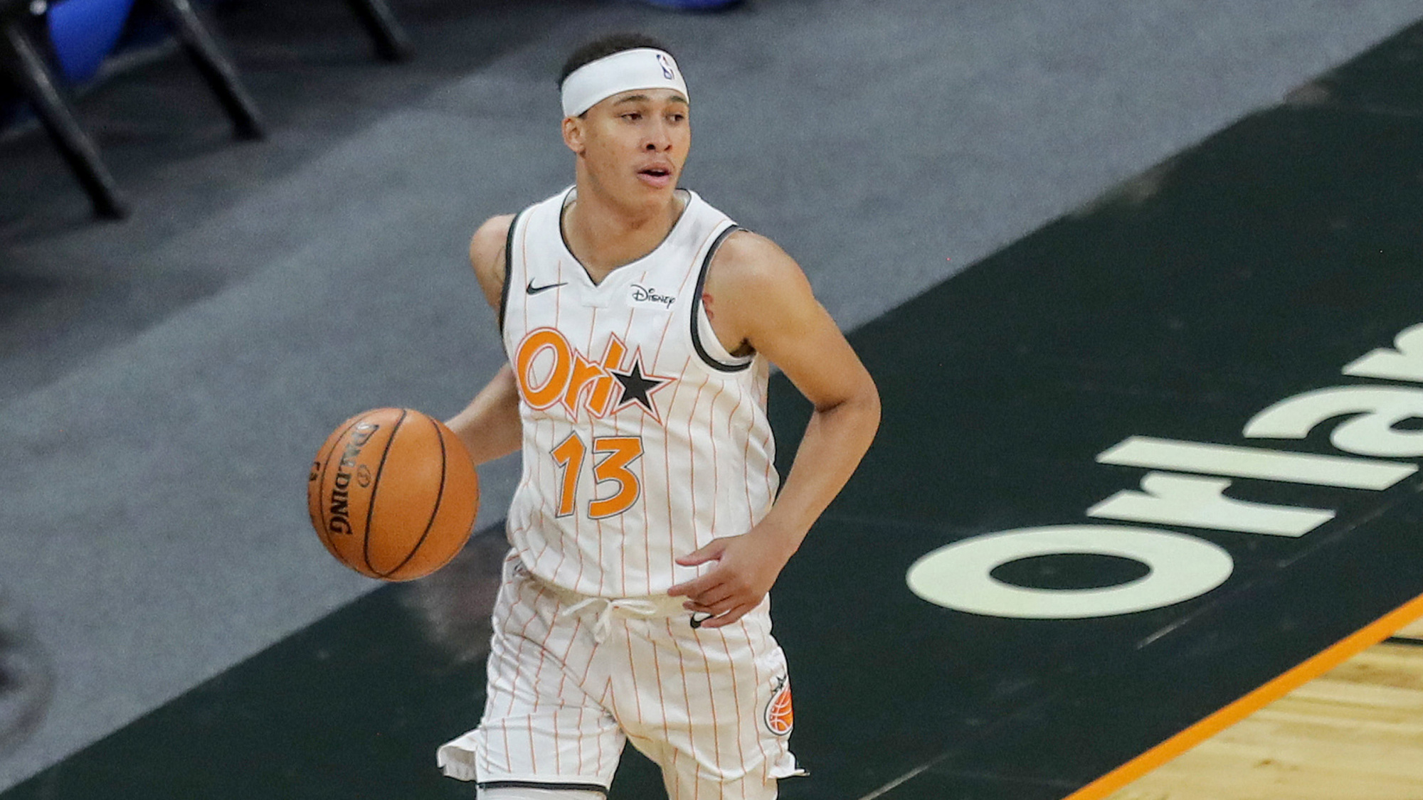 化身场上将军!rj汉普顿组织天赋有展现,魔术后场未来更可期?