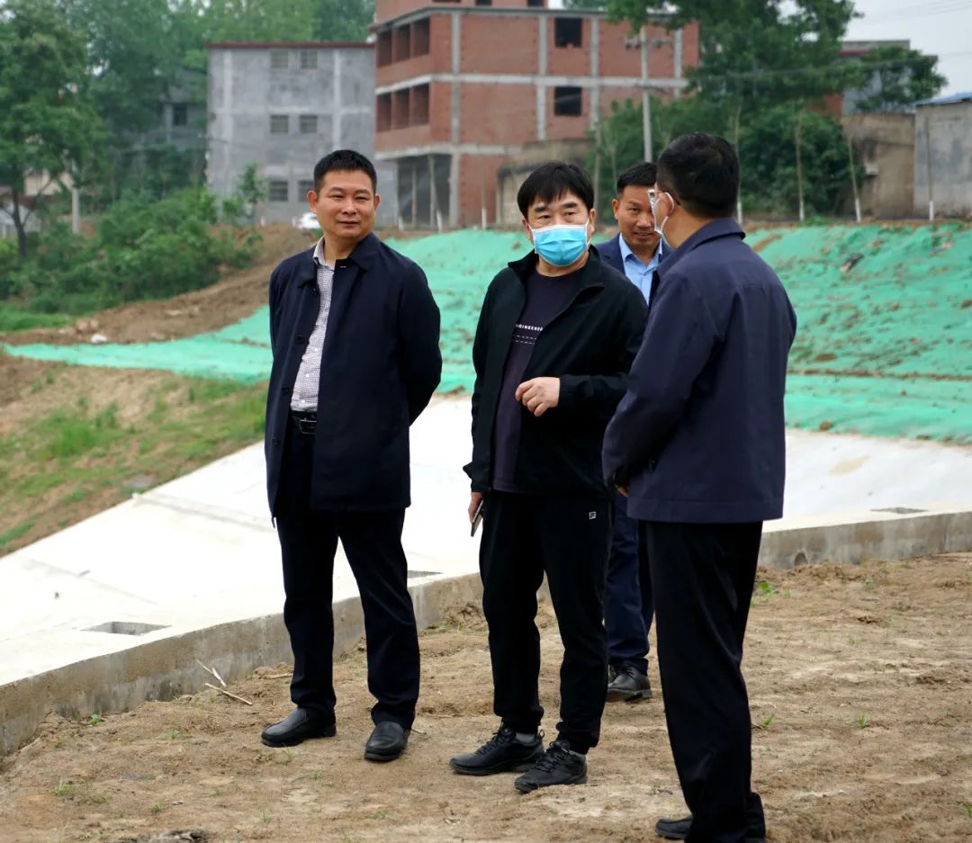 新蔡县长李勇督导水利工程建设,防汛,农村环境整治等工作