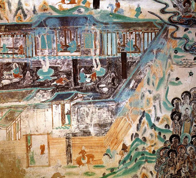 敦煌壁画中的唐代建筑图像研究