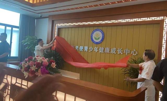 天使儿童医院举办"戒除网瘾·健康成长"青少年网瘾中心启用仪式