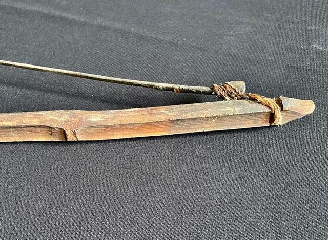 印度数千年都没有任何变化的短弓!不但可以射箭,还可以发射弹丸