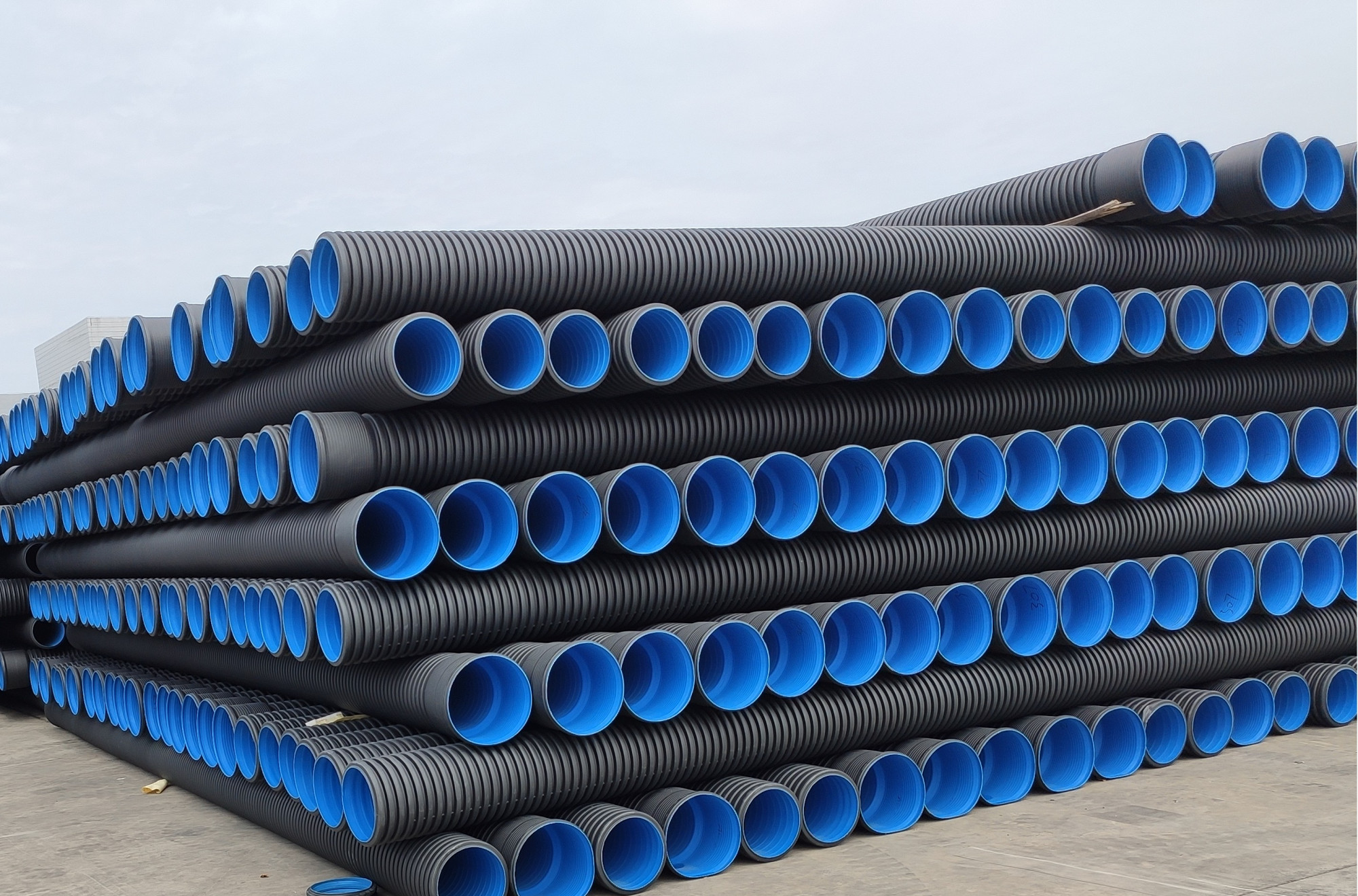 hdpe双壁波纹管安装步骤和管材性能