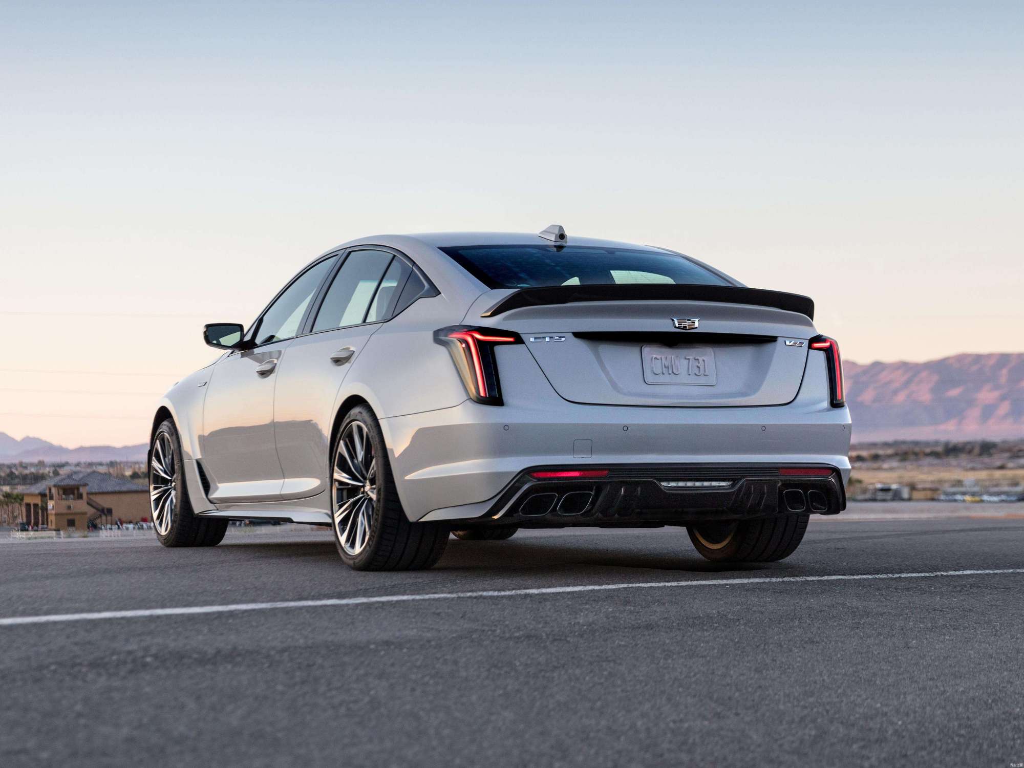 挑战宝马m3,凯迪拉克ct5-v黑翼版曝光,不为销量,只为彰显实力