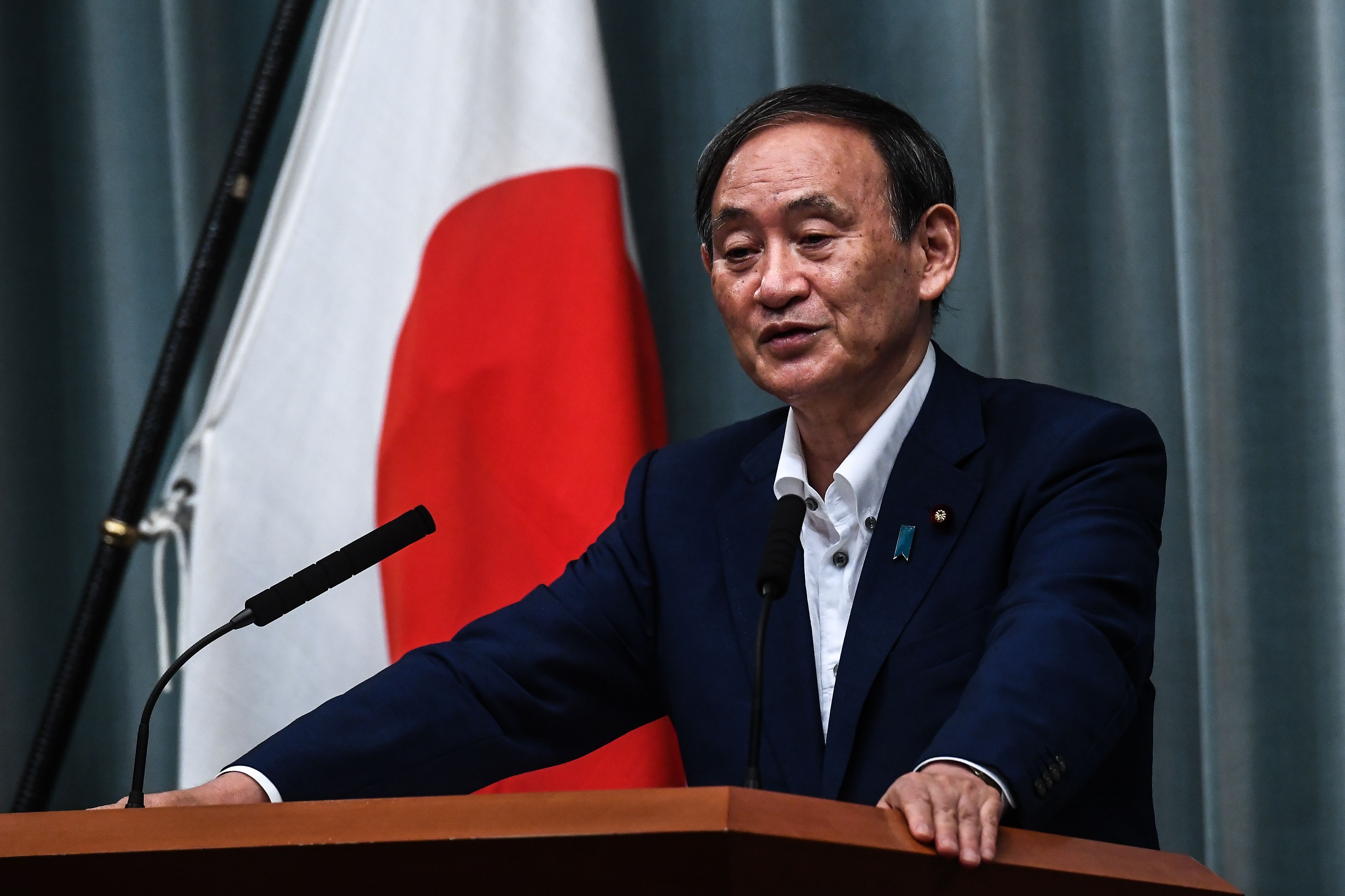 菅义伟有意竞选自民党总裁