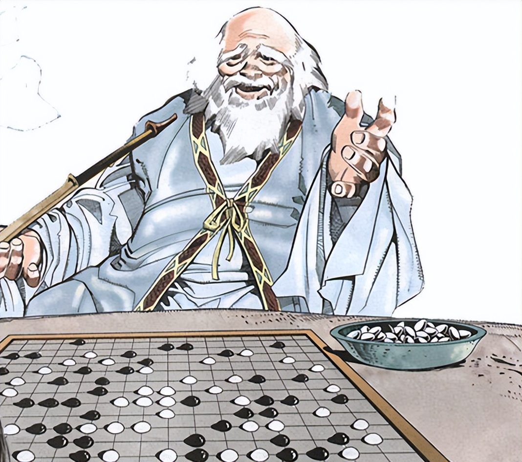 风云中的三大高人,无名天天拉二胡,后面两个神龙见首不见尾