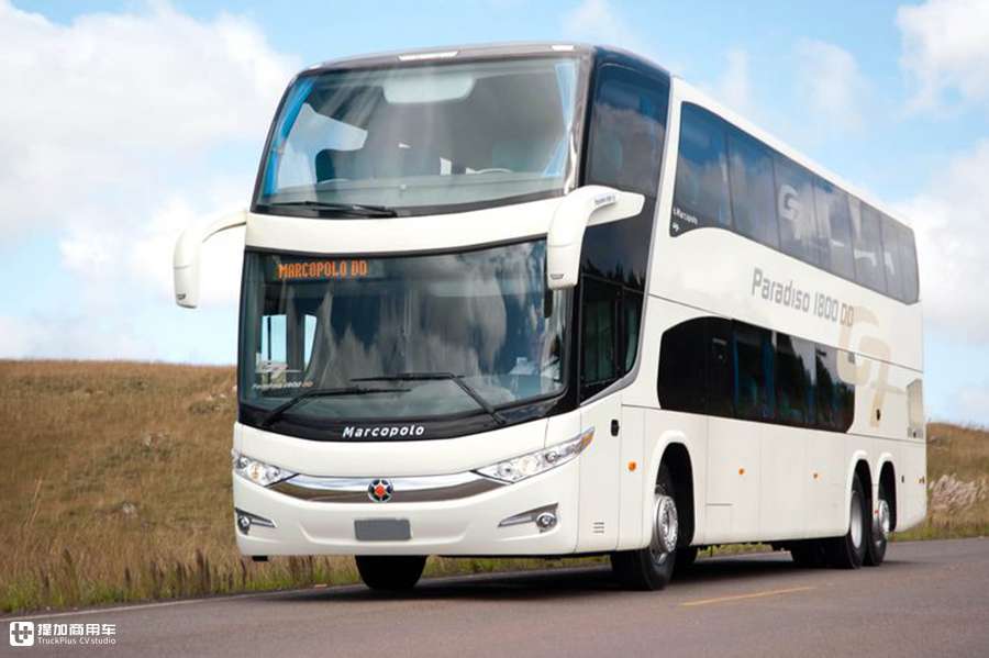 来自巴西的公路客车霸王,4轴最长15米,底盘内饰配置还都很高端