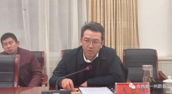 蔚县县委调研组到蔚州镇调研
