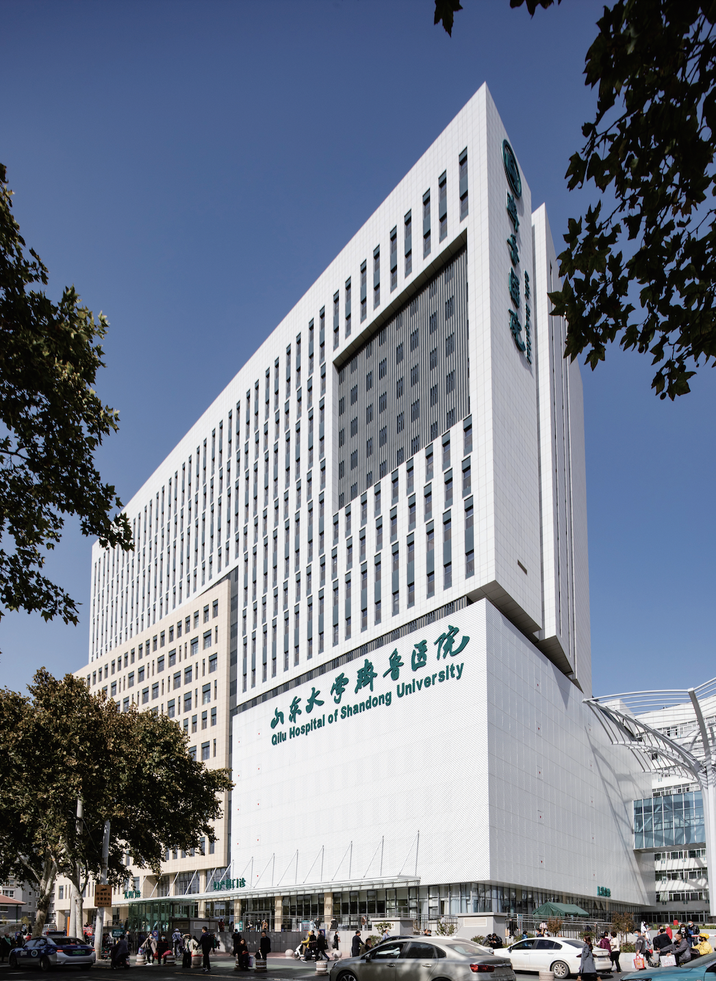 山东大学齐鲁医院建筑群,老时光与新技术的璀璨交融