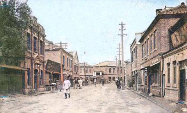 辽宁老照片:90多年前抚顺历史情景,看下变化有多大