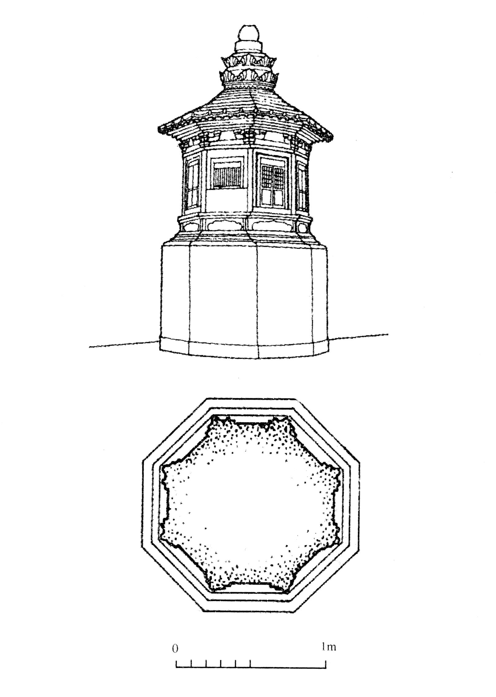 镇江金山简笔画大全图片