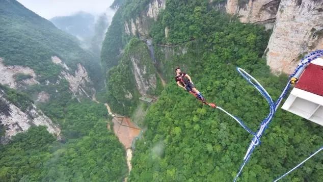 張家界蹦極在哪個景點?