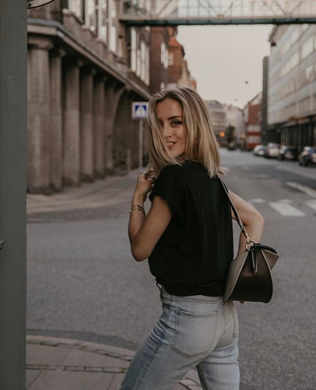 丹麦时尚博主sarah mikaelo小个子穿搭典范 为自己而着装