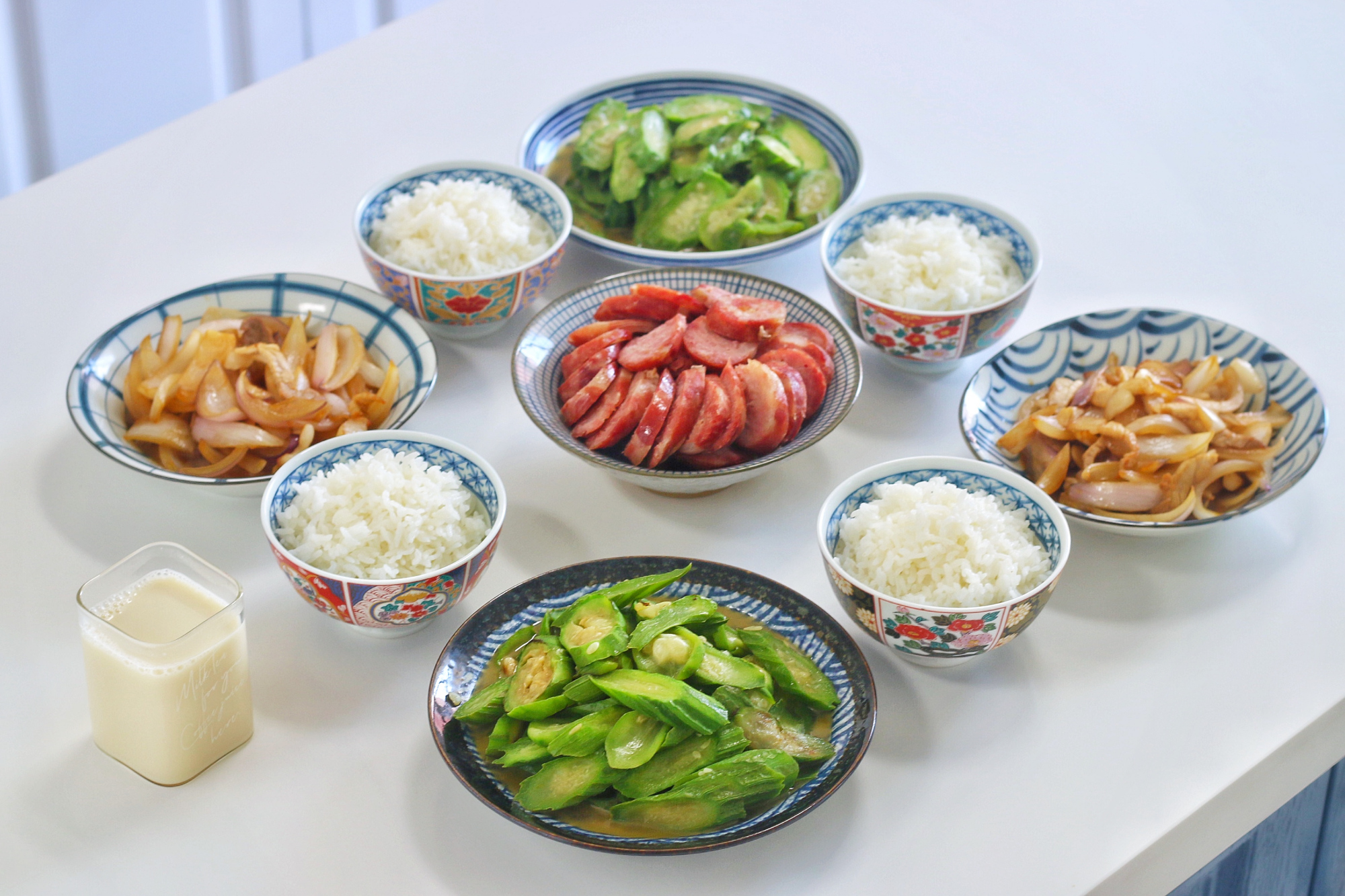 我家从去年起实行不完全分餐制,看看我家分餐长什么样子吧