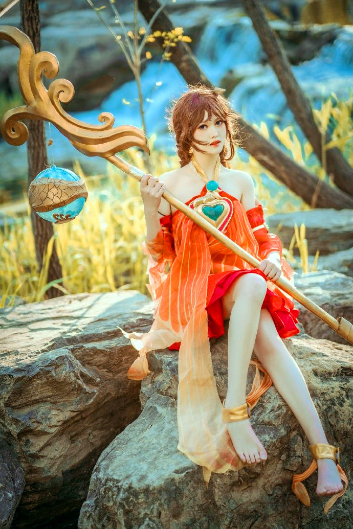 cosplay大乔 美腿图片