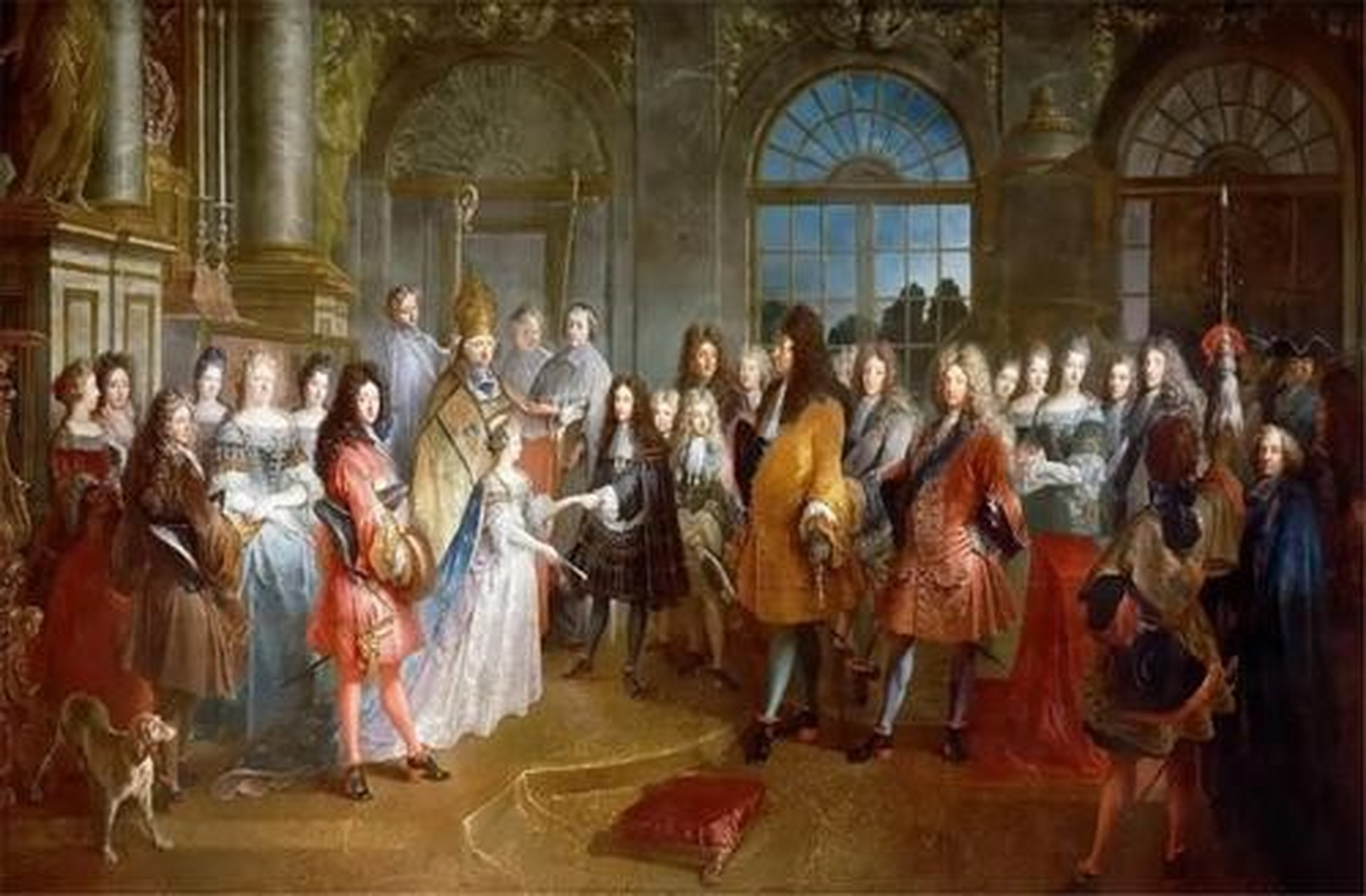 《黄金诏书》中规定了德意志国王由七名选帝侯产生 这也就意味着七名