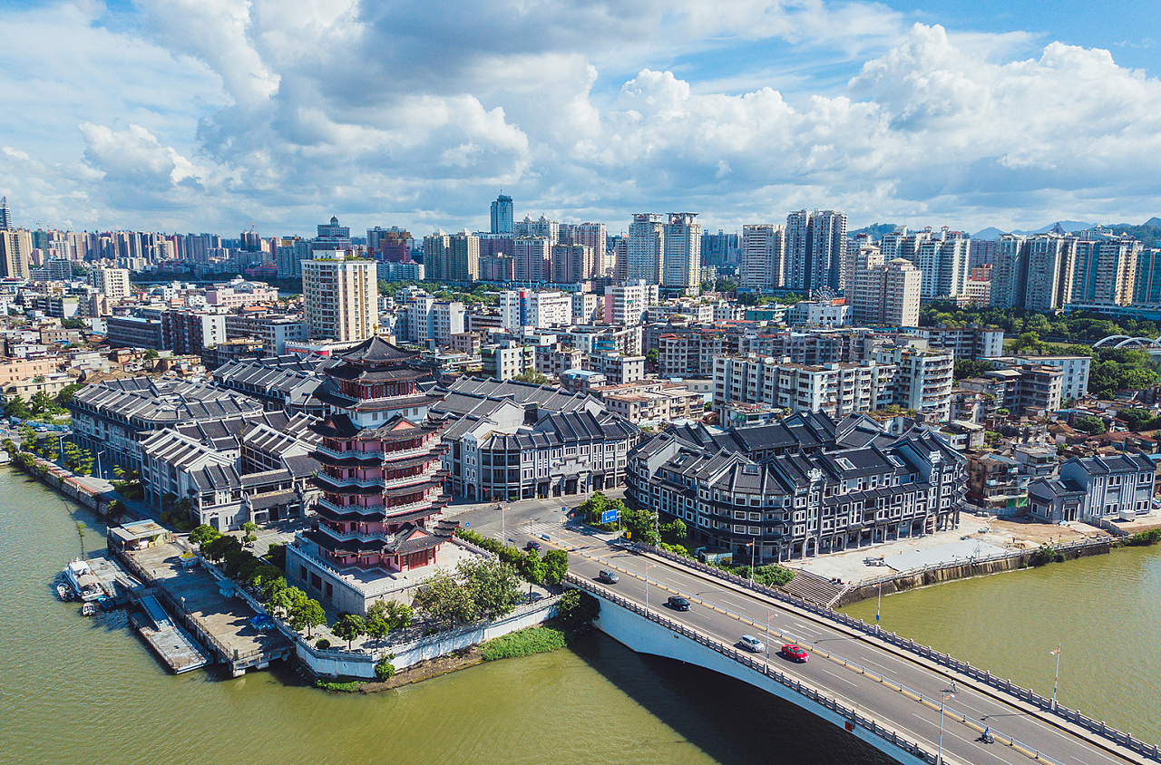 惠州市全景图图片
