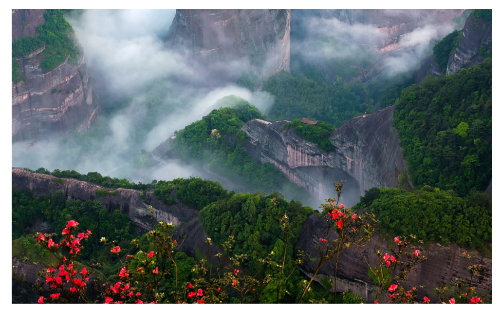 桂林猫儿山风景区图片图片