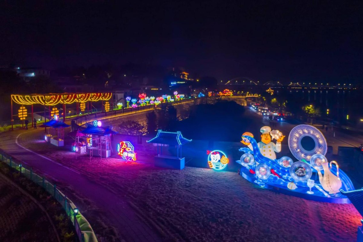 古城墙花灯展来袭,看潮州非遗,过热闹新年