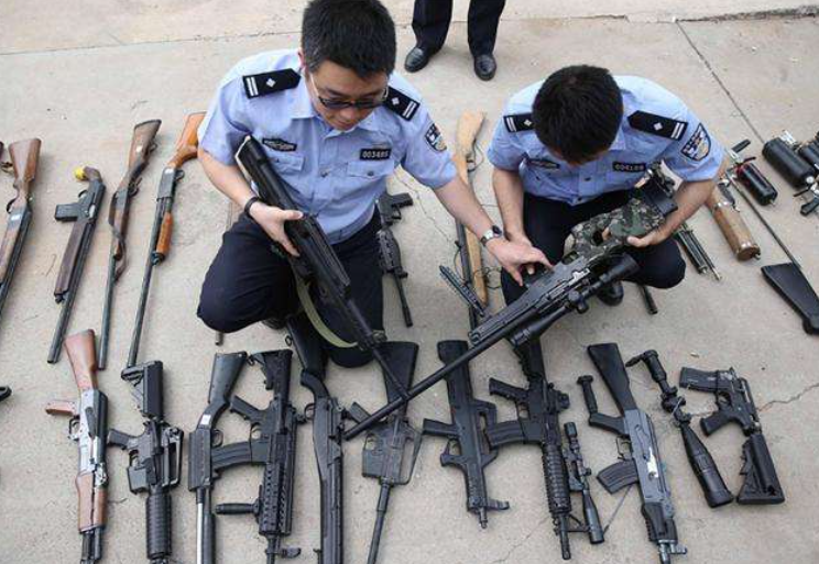 中国禁用枪支图片