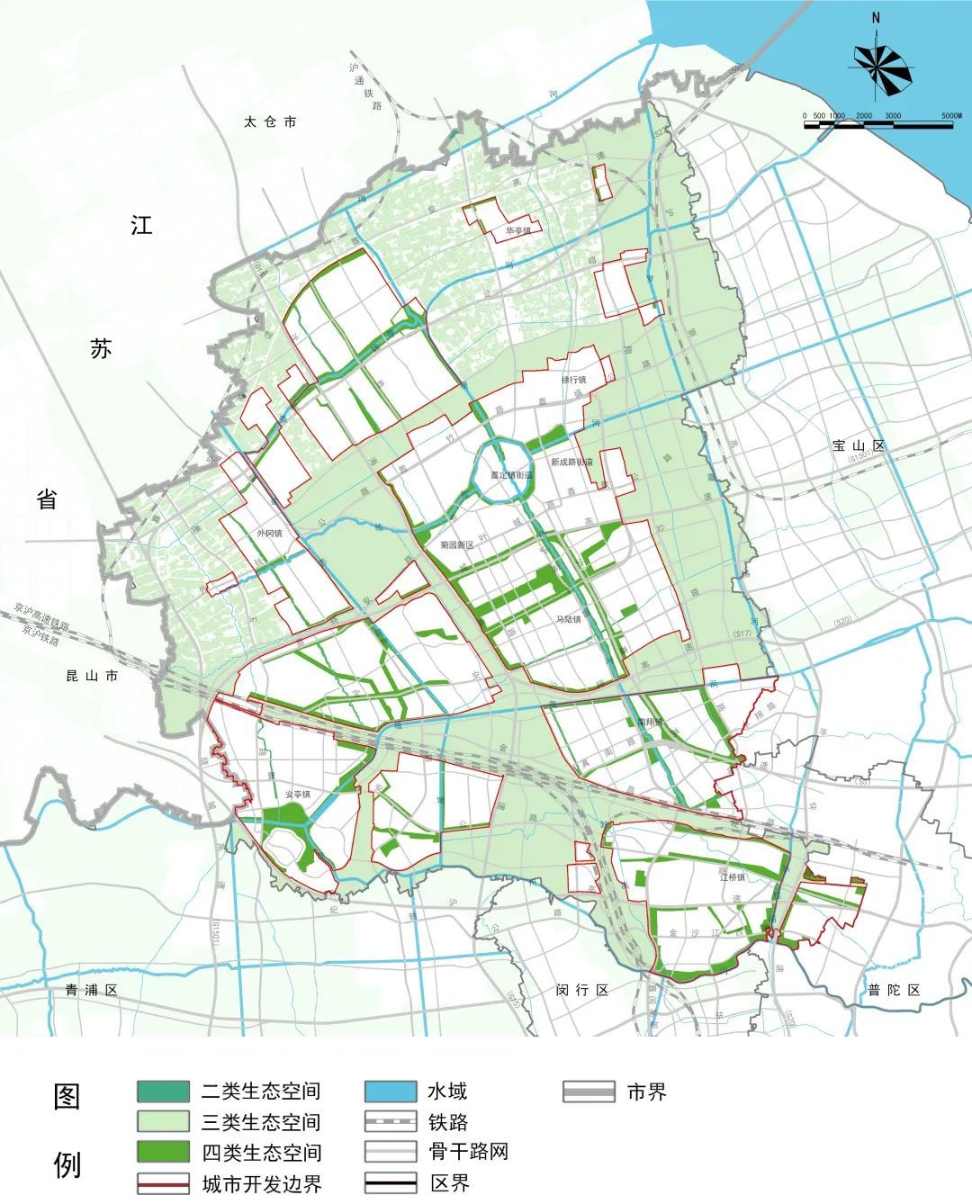 上海市嘉定区总体规划暨土地利用总体规划(2017