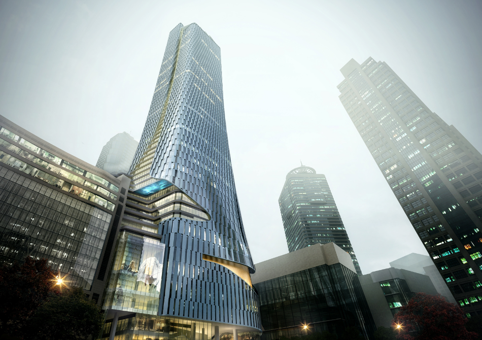 高约300米!解放碑时尚文化城→封顶!