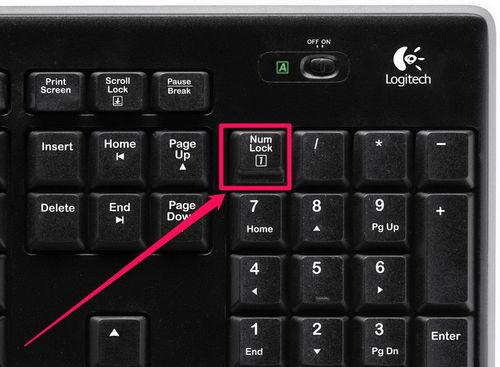 键盘锁住了怎么解锁图片