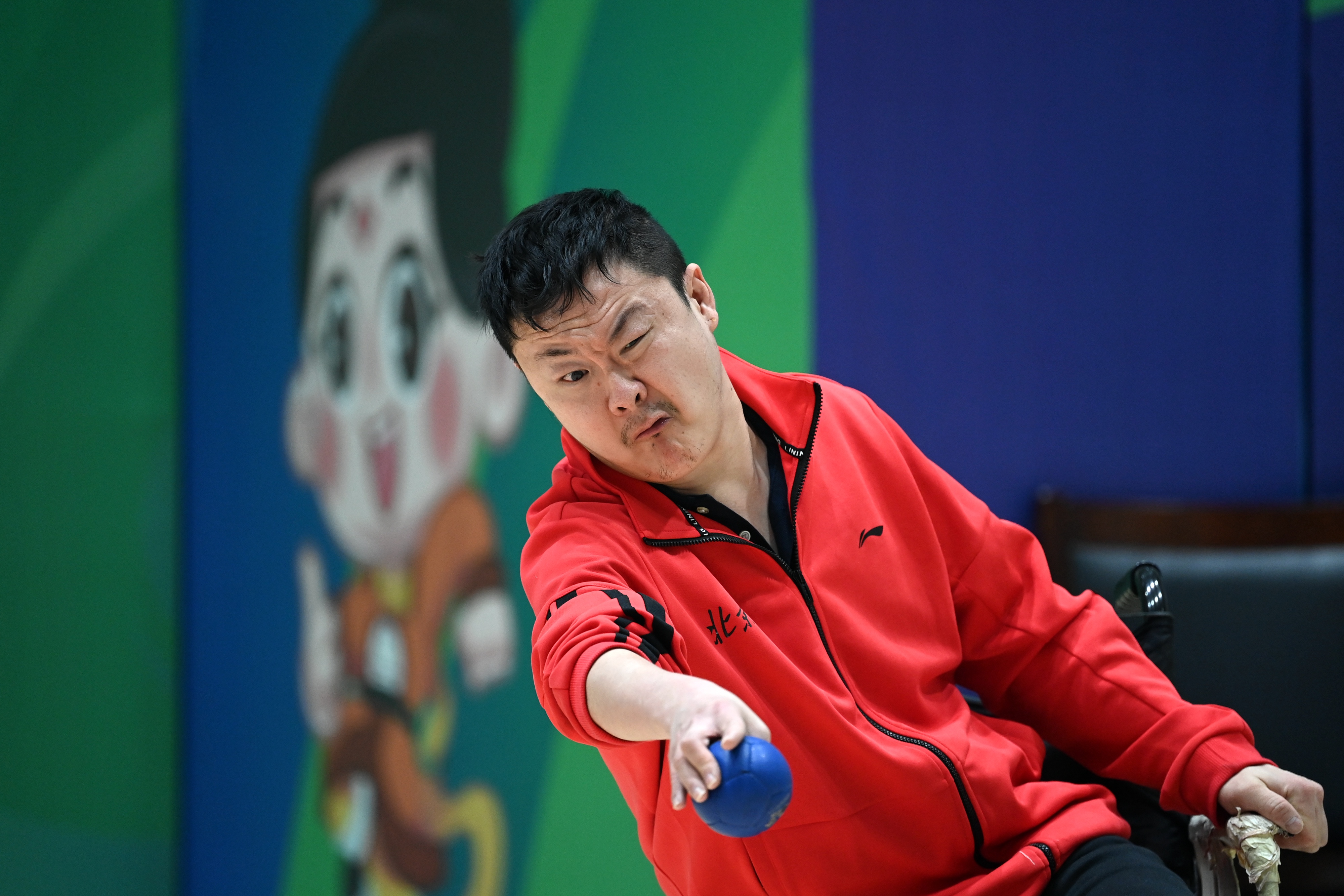 残运会——硬地滚球:个人赛男女混合组赛况