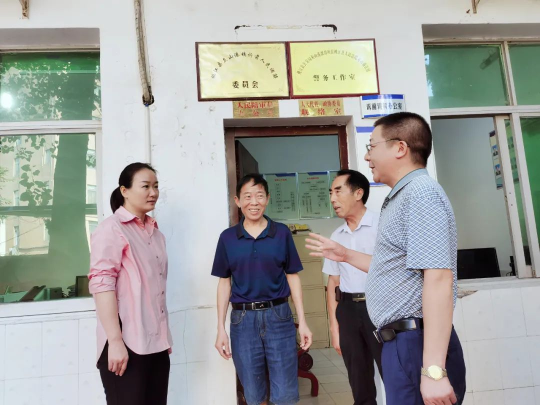 桃江县法院党组书记张克江调研人民法庭工作