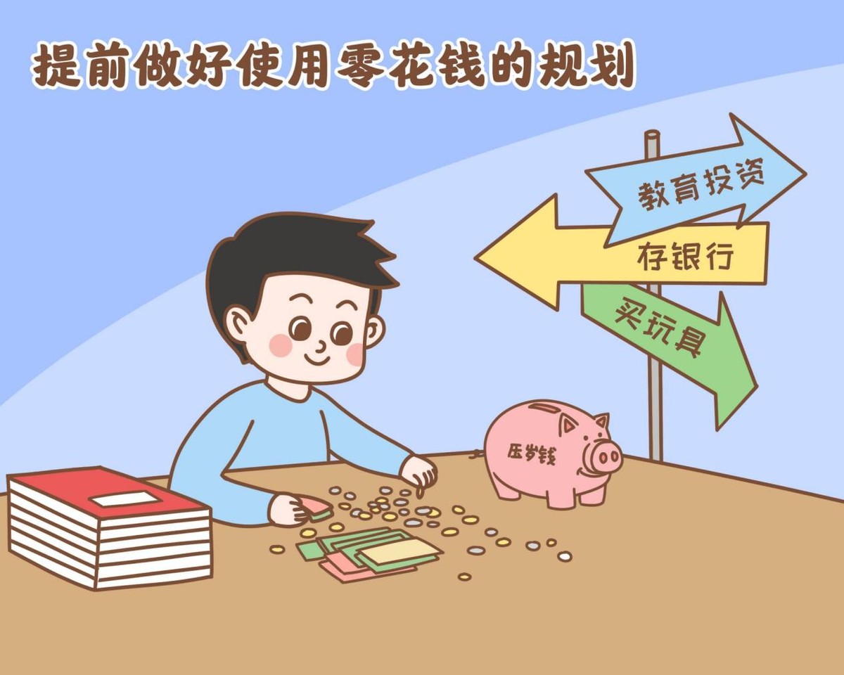 父母需要合理利用零花钱,培养孩子形成良好的金钱意识