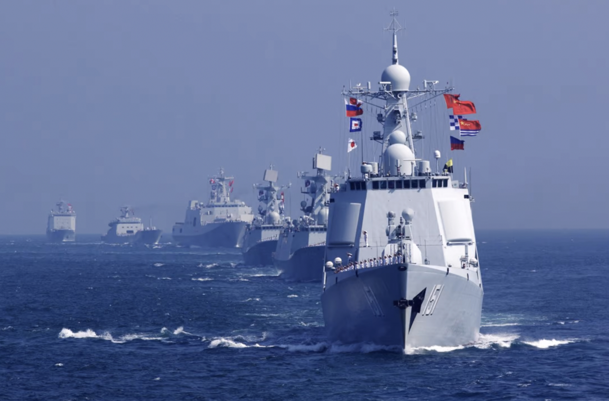 中国内河舰队图片