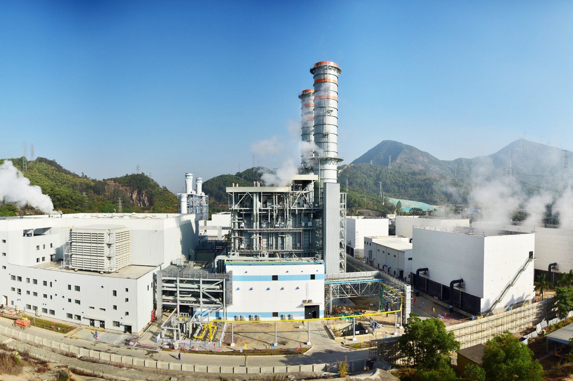 中国能建设计承建东莞樟洋燃气发电扩建项目5号机组投产