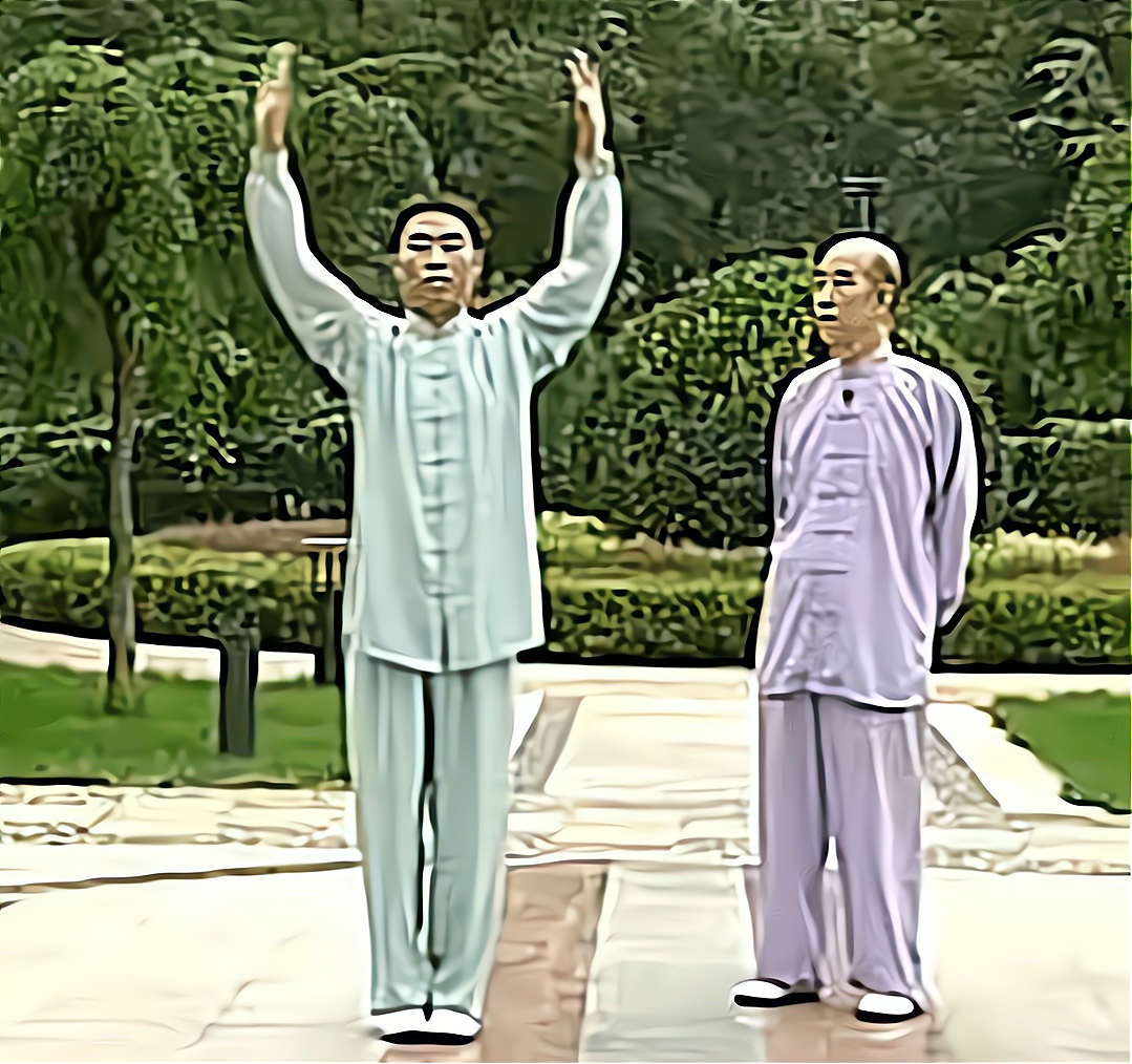 武术名家张广德,自创"导引养生功",治愈自身高血压等一身疾病