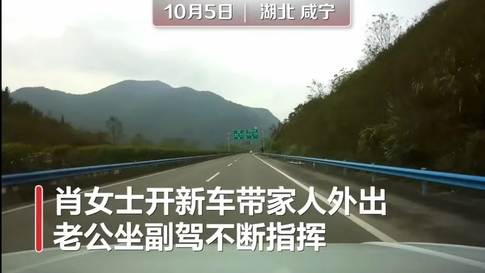 |“慢点慢点慢点！137迈了！”老公太话唠，女子分神撞上护栏