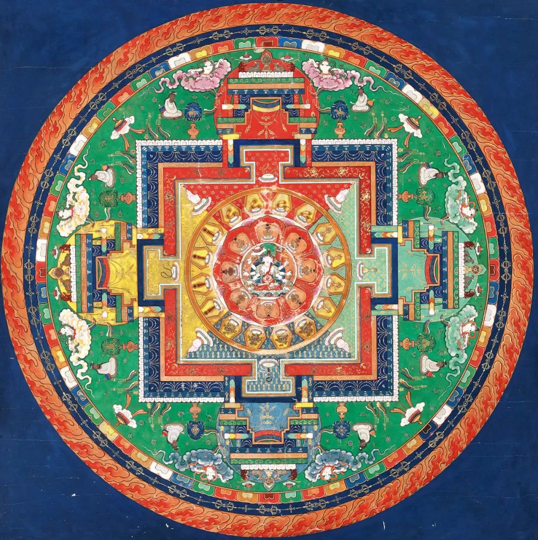 中贸圣佳2021春拍 | 清代藏区唐卡作品赏析