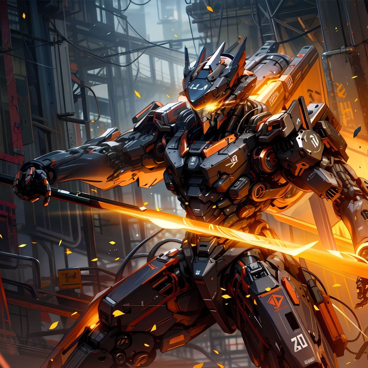 ai生成机甲设计,炫酷![赞同]