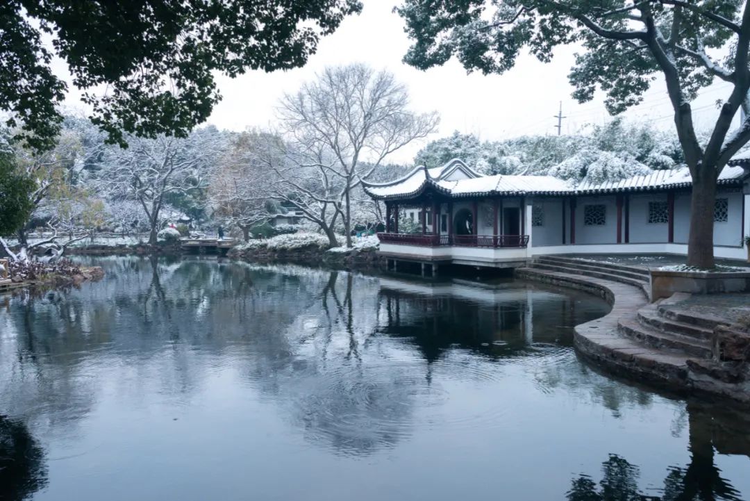 初冬,我在南翔等一场雪