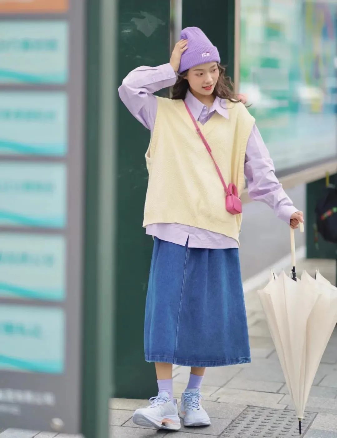 春季穿搭模板!上学上班照着穿,太时髦了!