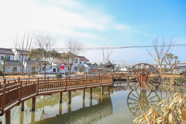 文明之风绘就乡村新画卷,石湖荡镇金胜村获评上海市美丽乡村示范村