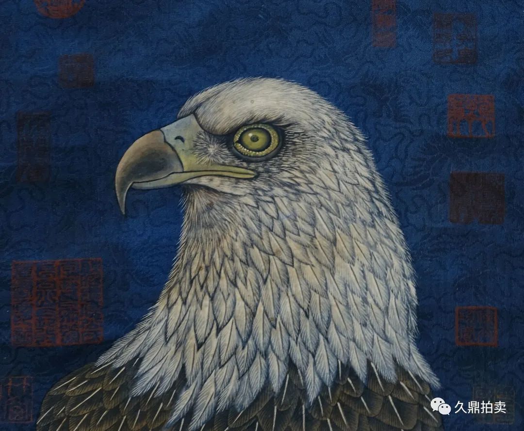 久鼎精品赏析宋徽宗御鹰图