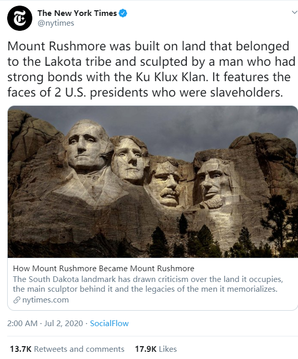 《纽约时报》干了一件事，让美国白人全炸锅了！